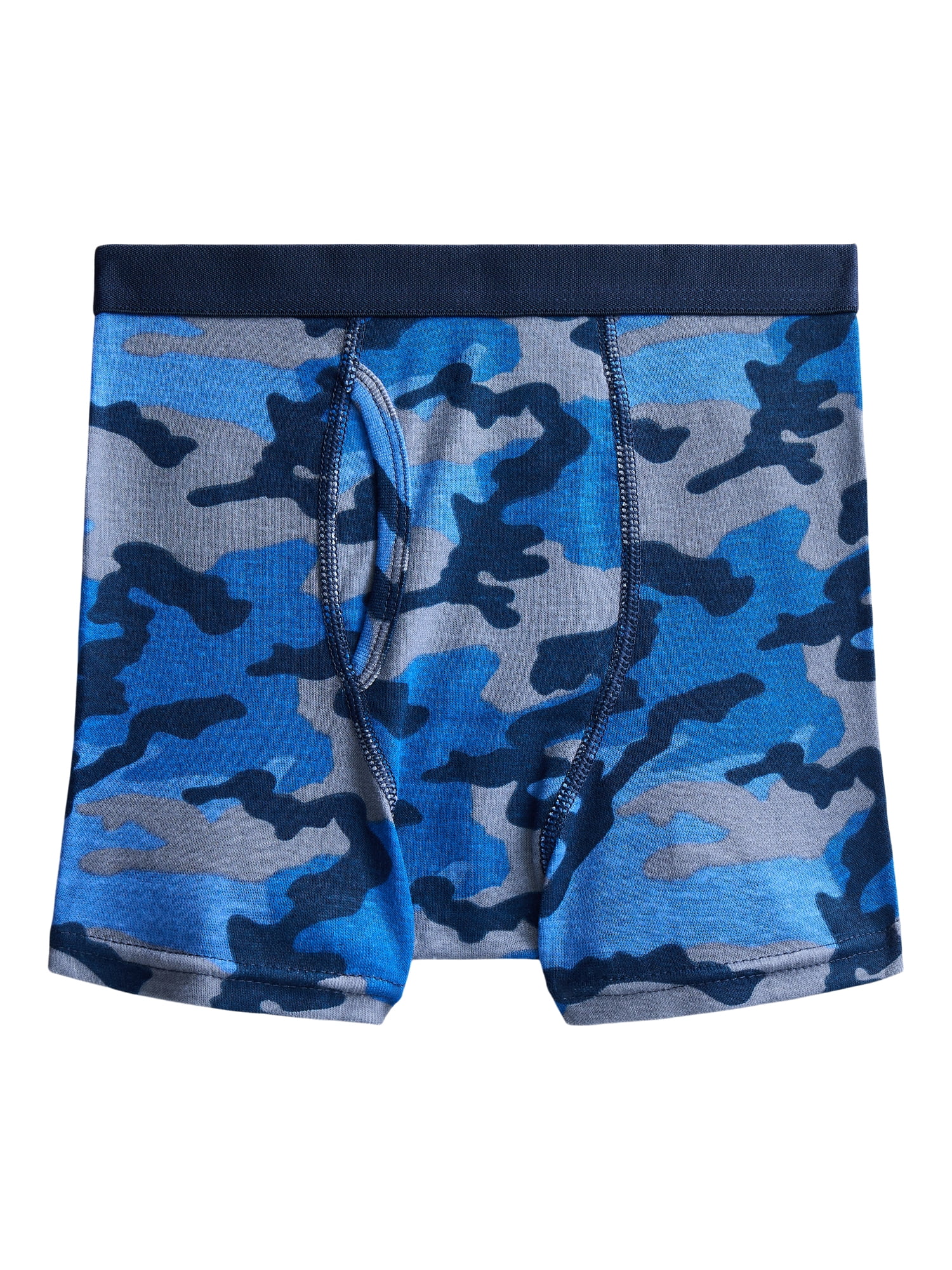 Wonder Nation Boys Underwear Soft Cotton Boxer Briefs, 10-Pack, Sizes S-XXL & Husky