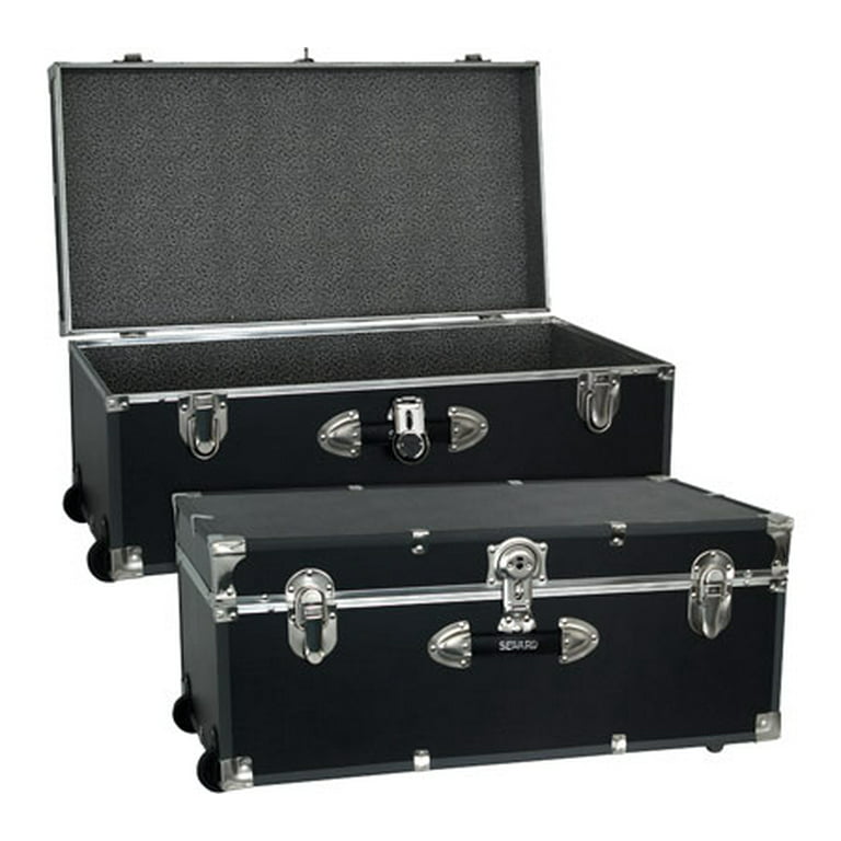Seward Rover 30 Trunk with Wheels and Lock Black