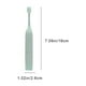 thumbnail image 3 of Cepillo de dientes eléctrico portátil para adultos - Alimentado por pilas con 3 cabezas de cepillo, impermeable IPX7, maleta de viaje - Blanca, rosa, azul, 3 of 7