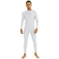 thumbnail image 3 of vastwit Men's Stretchy Full Body Leotard Spandex Zentai Unitard Gymnastics Jumpsuit Sportswear White 2X-Large, 3 of 7