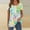 01 Yellow1, variant on Weiqiqre Oversized Tshirts for Women Plus Size Long Tops to Wear with Leggings Casual Loose Fit Dressy Flowy Blouses