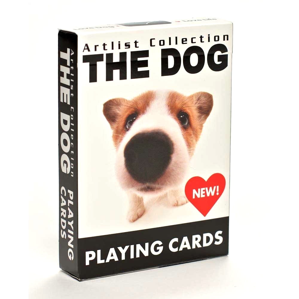 BICYCLE THE DOG ARTLIST COLLECTION PLAYING CARDS *54 DIFFERENT BREEDS* NEW 
