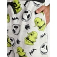 thumbnail image 4 of Disney Nightmare Before Christmas Men's Jack Skellington Superminky Pajama Fleece Sleep Pants, Size S-XL, 4 of 5