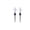 Solar Powered Lights(2PCS,Multi-Color) A10, variant on Solar Cross Garden Stake Light 19 Inch LED Pathway Light Waterproof for Lawn Garden Easter Cemetery Memorial Grave Decorations (White) (1 Cross)