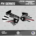 thumbnail image 3 of Kalair GFX Graphics Kit for Kawasaki KX80 (1998-2004) Fh Series, 3 of 5