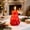 ❤Red_Hot#28, variant on Christmas Tree Flameless LED Candle with Warm Constant Light, Battery Operated for Mantel Shelf Desk Party Winter Season Decor Gift