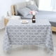 thumbnail image 3 of Azul y blanco porcelana patrón paño cubierta rectángulo mantel Decoración para el hogar 140*200cm, 3 of 8