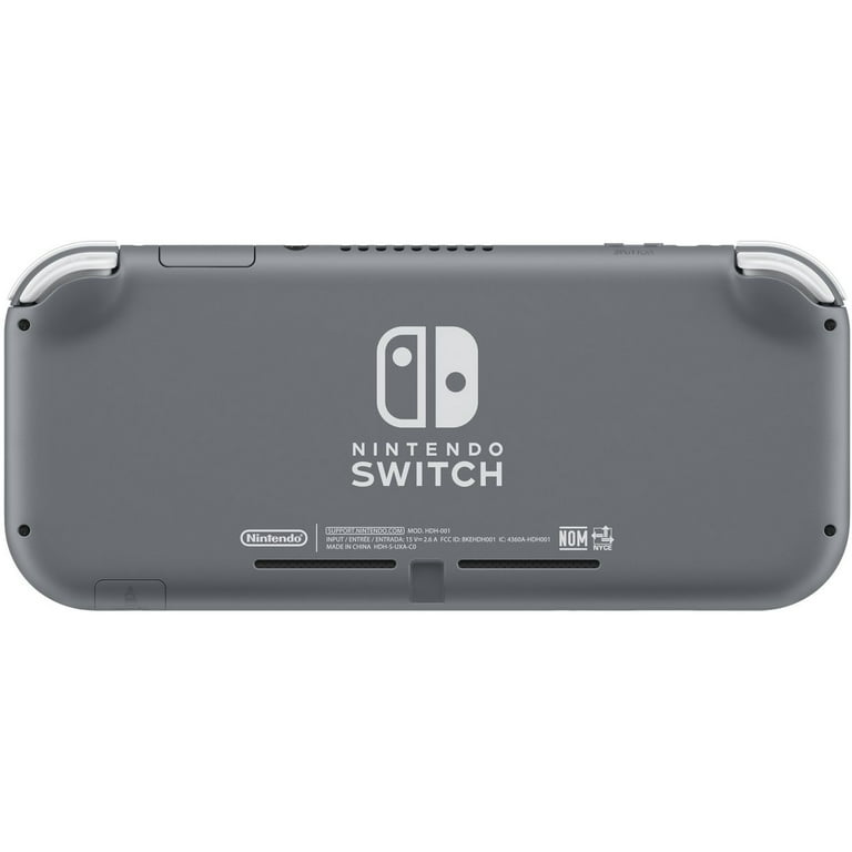 Nintendo Switch Lite Console, Gray, 5.5” LCD Touch 1280x720 Screen