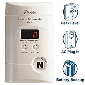 Kidde Nighthawk Carbon Monoxide Detector, AC-Plug-In with Battery Backup, Digital Display