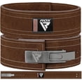 thumbnail image 1 of Weightlifting Belt RDX Powerlifting Approved IPL USPA 10mm, 1 of 9