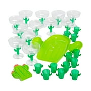 Fun Express Cactus Theme Drink & Chip Kit for 12