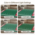 thumbnail image 7 of ODIKA 8'x10' Washable Area Rug Non-Shedding, Easy Care, Sport With Yard Lines And Bold Endzone Stripes Football Field Refined Structured for King Size Bedroom Under Bed, Master Suite, 7 of 7