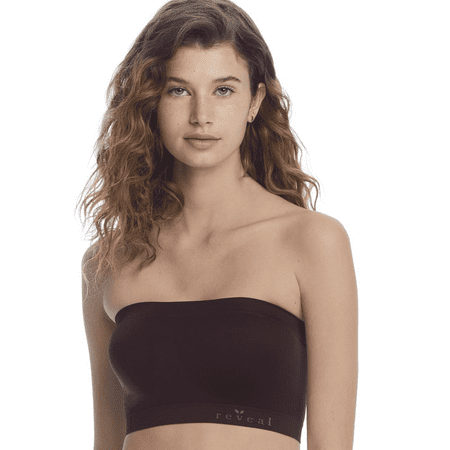 

REVEAL Chocolate Seamless Wire-free Bandeau Bra US 2X-Large NWOT