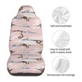 thumbnail image 5 of Yiaed Cloud Sloth Print Car Seat Covers,Universal Auto Seats Protector Fits for Car,SUV Sedan,Truck,Automotive Seat Covers & Accessories(Two packs), 5 of 7