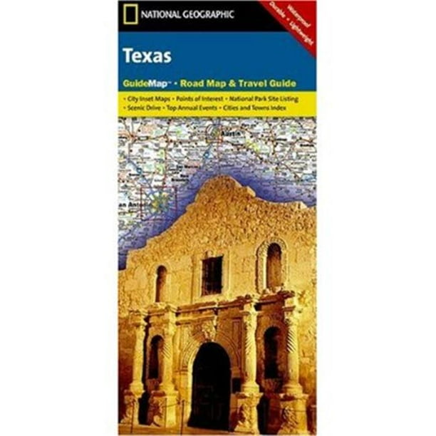 National Geographic GM00620543 Carte de Texas