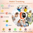 thumbnail image 6 of Eurhowing Kids Smart Watch Age 3-12, 31 Games, Learning Cards, HD Touch Screen, Camera, Music, Audiobook, Pedometer, Fun & Educational Birthday Gift Idea, Orange, 6 of 8