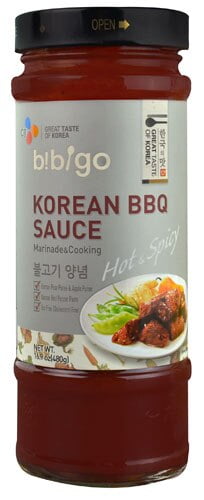 Bibigo Korean Bbq Sauce Hot And Spicy, 16.9 Oz - Walmart.com - Walmart.com