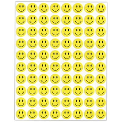 stickers small smiley faces