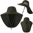 thumbnail image 1 of Bangcool Fishing Hat Soft Foldable: Breathable Safari Hat Protection Cap with Neck Flap, 1 of 2