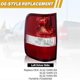 thumbnail image 3 of For 2004-2008 Tail Light Assembly Brake Rear Light Replacement 5L3Z-13405-CA, Without Bulb, Left, 3 of 5