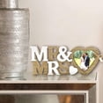 thumbnail image 2 of Sr. y Sra. Decoraciones de boda , Marcos de fotos de amor , Accesorios para fotos de fiesta de aniversario , Decoración de mesa de boda Letreros de madera , Accesorios para fotos de aniversario, 2 of 5