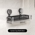 thumbnail image 1 of Estante de almacenamiento de Gel de ducha para baño con ventosa, sin perforar, estante para fregadero, estante de almacenamiento de cosméticos montado en la pared para baño, 1 of 4