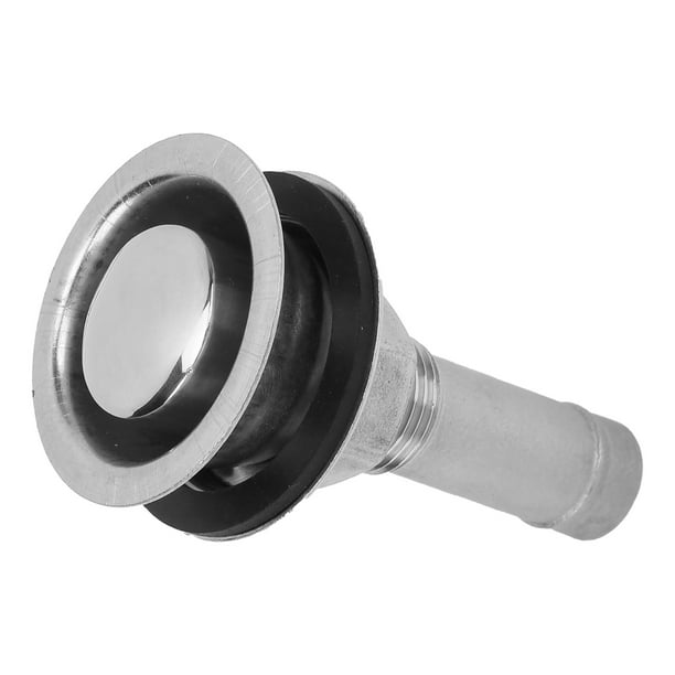 Boat Gas Tank Vent, Bright Yacht Fuel Tank Vent 316 Stainless Steel For