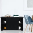 thumbnail image 1 of Zimtown Aparador de madera Buffet Gabinete de almacenamiento Mesa de sofá de consola de 42 pulgadas con puertas corredizas Zimtown contemporary, 1 of 6