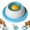 Blue, variant on Dog Lick Bowl Lick Sphere for Dogs Dog Licking Bowl Slow Feeder Dog Bowl for Liquid Treats Anxiety Relief Bowl with Rotating Ball Blue