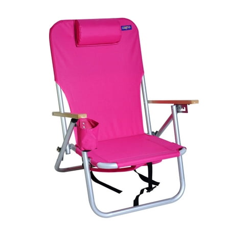 Beach & Camping Lightweight Aluminum Outdoor Sturdy Backpack Chair 4 Position