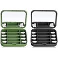 thumbnail image 1 of Ensemble de Cotons-Tiges Réutilisables avec Étui de Rangement - 8 Pack (Gris et Vert), 1 of 5