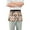 Cute Dog Heads, variant on Cutes Sloth with Leaf Server Apron with 3 Pockets Waterproof Waitress Waist Short Apron for Man Woman 12 Inches