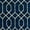 Navy Blue Gold, variant on Marilyn Monroe Glam Collection Area Rug - Trellis (7' 10" Square Navy Blue Silver/Silver)
