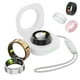 thumbnail image 1 of UniJethro - Anillo inteligente para mujeres y hombres, anillos de seguimiento de salud y fitness, IP68, impermeable, batería de larga duración, anillo de sueño con funda de carga y protector,, 1 of 5