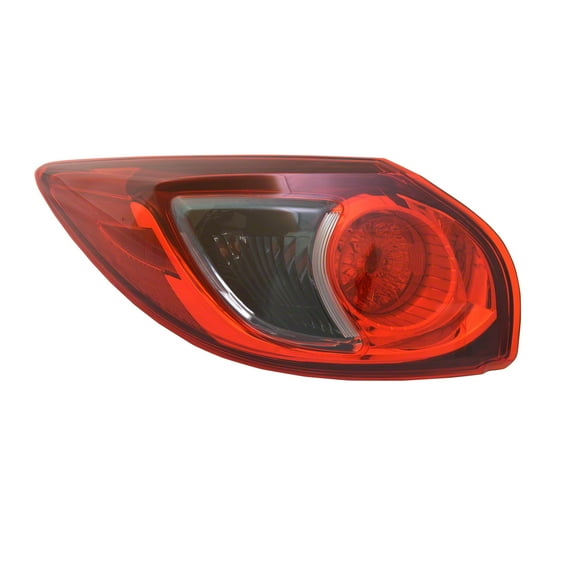 KAI New CAPA Certified Standard Replacement Driver Side Outer Tail Light Assembly, Fits 2013-2016 Mazda CX5
