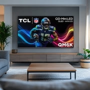 TCL 65 Class QM6K Series QD-Mini LED QLED 4K UHD HDR Smart Google TV (NEW 2025) - 144Hz, Dolby Atmos Onkyo Audio, Halo Control System - 65QM6K