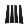 thumbnail image 2 of 4Pcs Glossy Piano Black Pillar Posts Window Trim Covers For Porsche Cayenne 2003-2010, 2 of 7