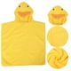 thumbnail image 3 of Albornoz bebé gruesa cara del baño del bebé con capucha toalla de dibujos animados Animal infantil de la felpa WashclothYellow, 3 of 8
