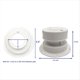 thumbnail image 5 of Kit de Tapa de Ventilación de Aluminio para Alcantarillado de Techo de RV - Accesorios Exteriores para Remolques, Casas Rodantes y Autocaravanas (1 Paquete), 5 of 6