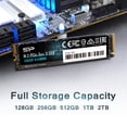thumbnail image 4 of Silicon Power 2-Pack 1TB NVMe M.2 PCIe Gen3x4 2280 SSD, 4 of 5