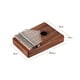 thumbnail image 2 of Piano de pulgar GECKO K17M 17-key Kalimba Piano Mbira caoba madera sólida con bolsa de transporte caja de almacenamiento Tuning Hammer música libro pegatinas regalo Musical GECKO Piano de pulgar, 2 of 6