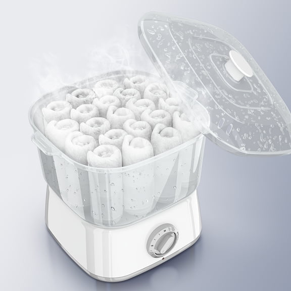 Mini Hot Towel Warmer For Spa, Towel Warmer Esthetician 5-Minute Small Towel Warmer, Mini Towel Warmer Towel Steamer For Facials, Bathroom, Barber, At Home Salon