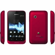 Sony Mobile Sony Xperia tipo 2.90 GB Smartphone, 3.2" LCD480 x 320, Android 4.0 Ice Cream Sandwich, 3G, Red