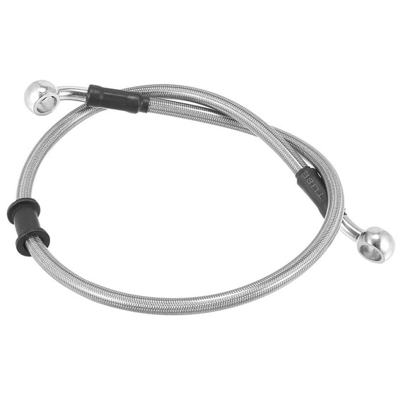 60cm 23.62" 10mm Motorcycle ATV Dirt Bike Braided Brake Clutch Oil Hoses Line Pipe Clutch Throttle Gas Line Fuel Pipe