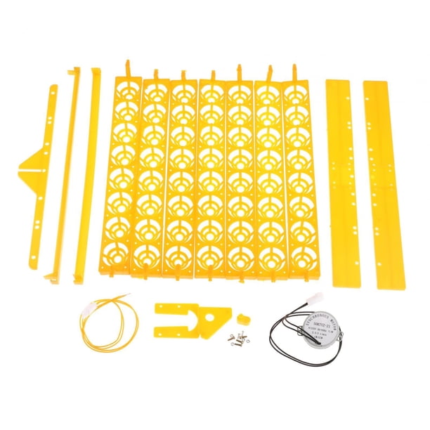 Bandeja para incubadora de huevos con Motor de automático, bandeja para incubación de huevos, bandeja giratoria para Estilo D