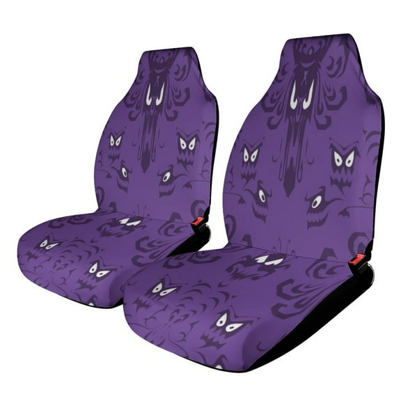 Haunted Mansion Car Seat Covers,Universal Auto Front Seats Protector Fits for Car,SUV Sedan,Truck