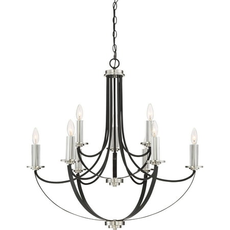

Quoizel ANA5009K Alana 32 9-Light Chandelier in Mystic Black