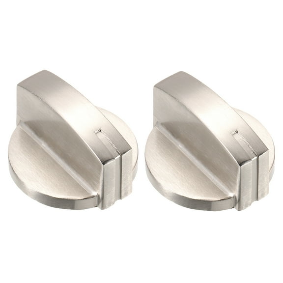 Gas Stove Knob, 8mm Cooker Replacement Knobs, Durable Metal Surface Switch for Kitchen Cooktop(Champagne Gold)