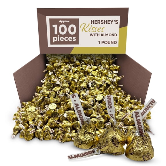 Hershey's Kisses Milk Chocolate with Almonds