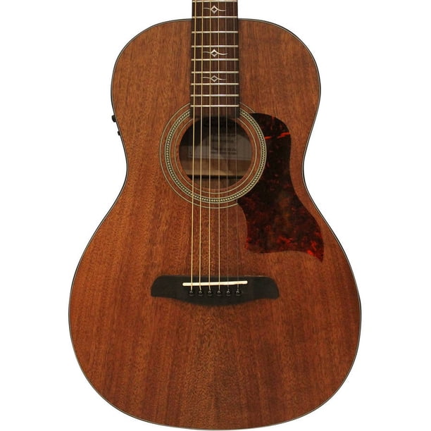 Sawtooth Mahogany AcousticElectric Parlor Guitar